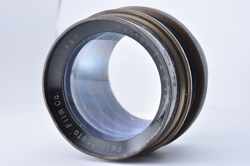 Fuji Photo Film Rectar 21cm 210mm F4.5 大判カメラ レンズ #1814