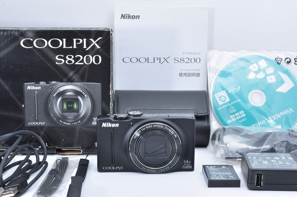 ニコン COOLPIX S8200 コンパクトデジタルカメラ 動作確認済み＃1826