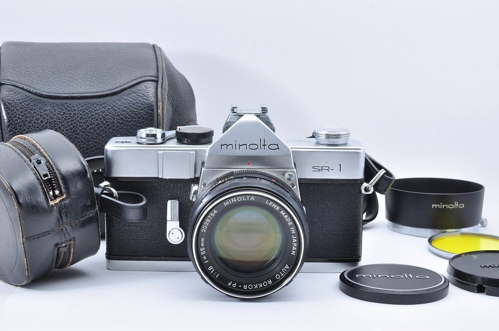 MINOLTA SR-1 Auto Rokkor-PF 55mm F1.8 フィルムカメラ #1833