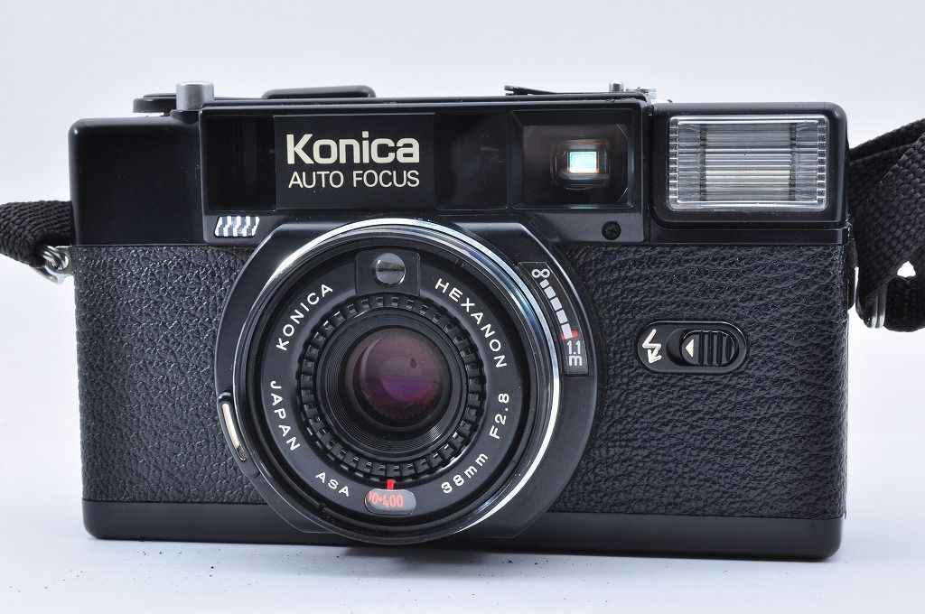 Konica C35 AF2 コンパクトフィルムカメラ 美品 フラッシュ動作確認済み＃1835