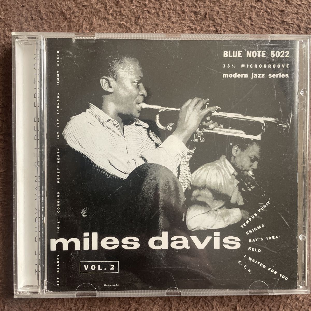 米盤　rvg Miles Davis Vol. 2 CD ブルーノート 5022 マイルス・デイヴィス
