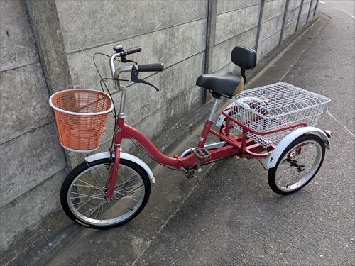 引き取り限定商品　未使用　長期放置車両　３輪車　現状品　10163979-46203