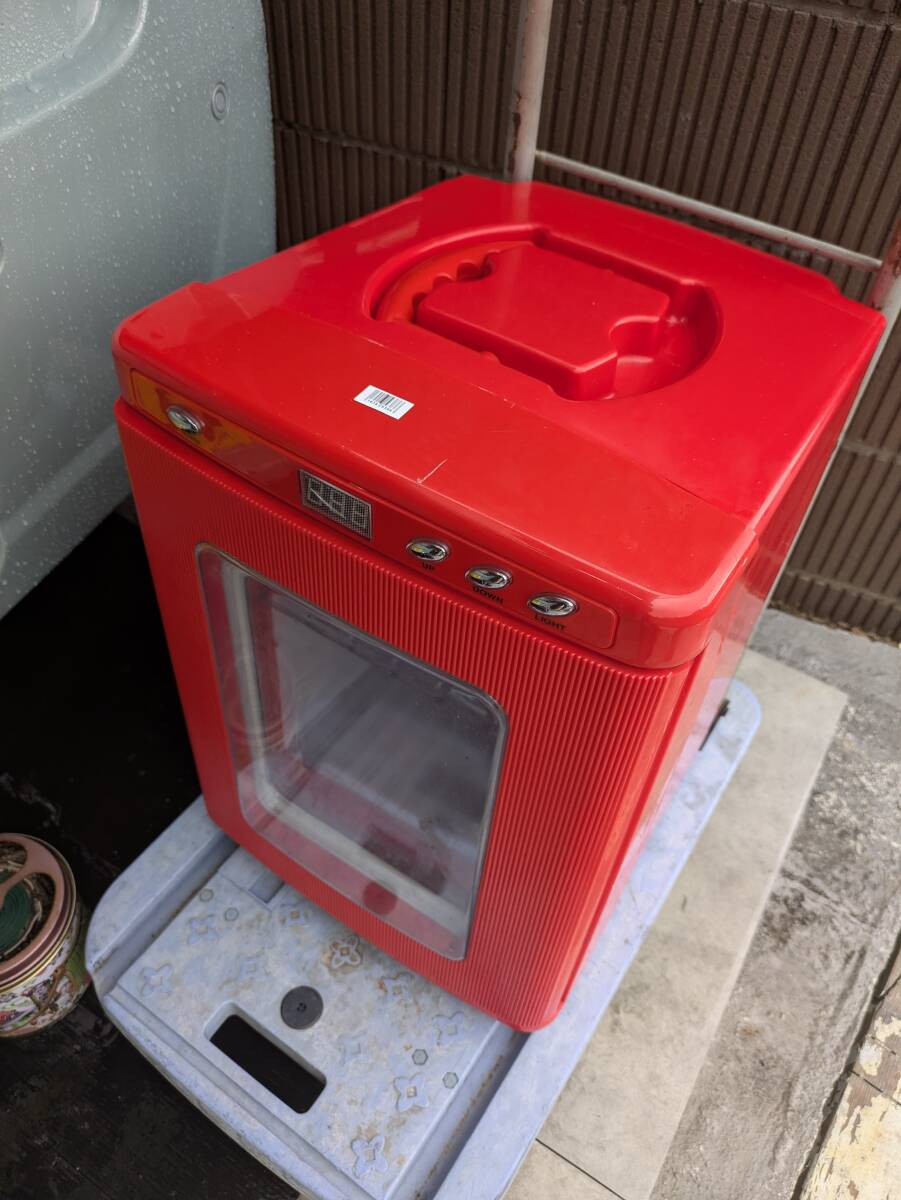 25L大容量SIS ポータブル保冷温庫 XHC-25 レッド AC/DC対応 　現状品 10165386-46220