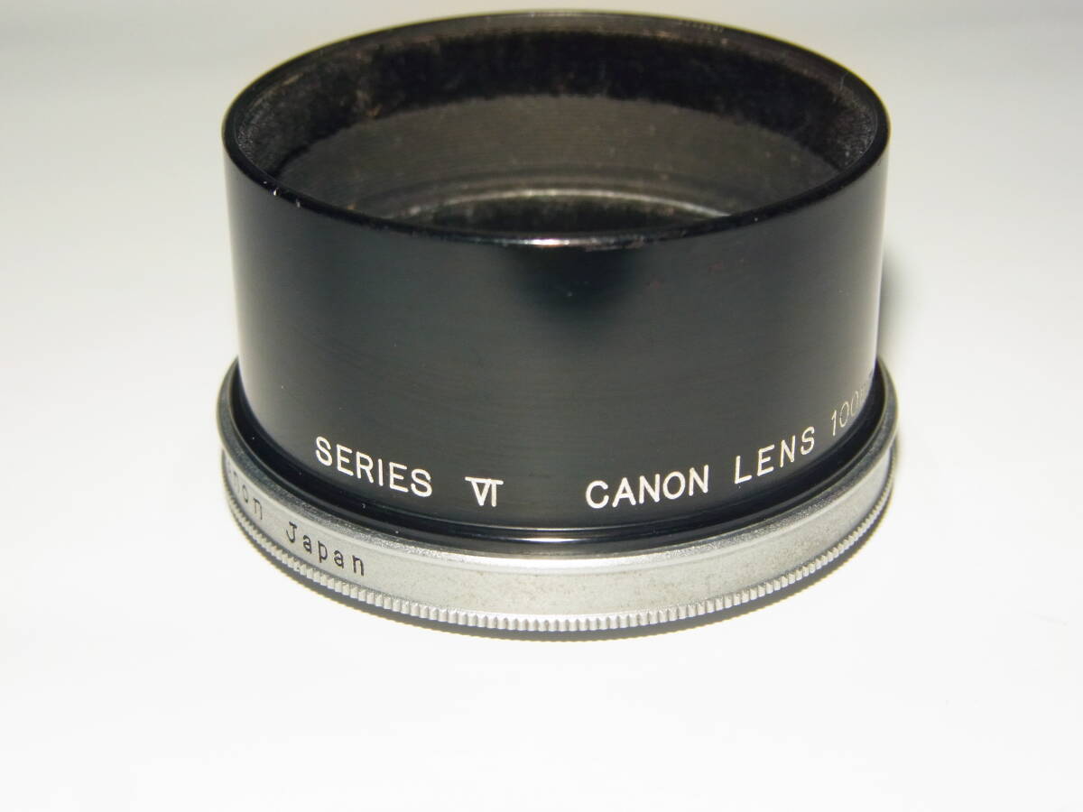 キヤノン　ライカマウント　VT　レンズフード　100ｍｍ3.5　径34ｍｍ