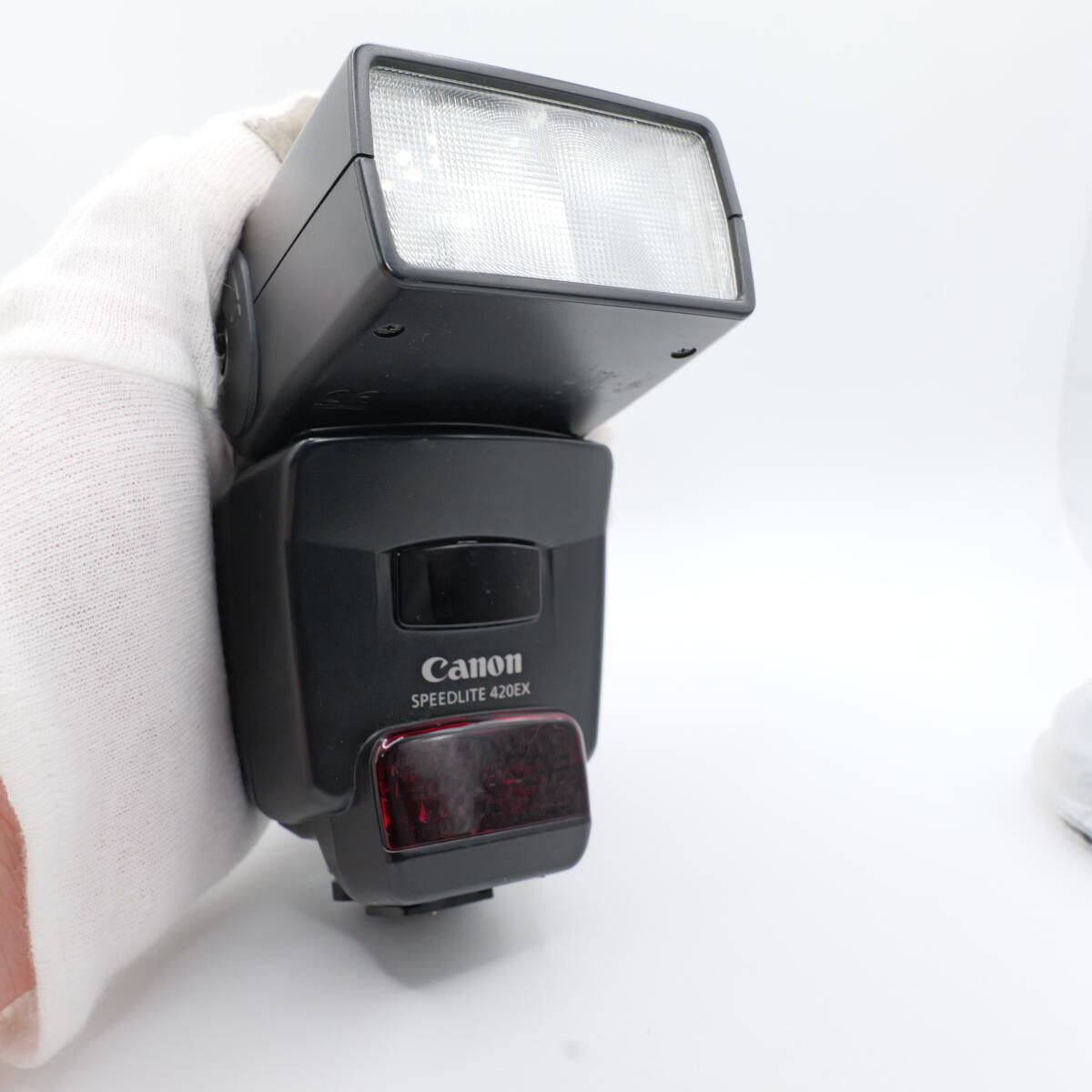 【かめら屋】美品 Canon キャノン SPEEDLITE 420EX カメラ アクセサリー ストロボ スピードライト 起動 フラッシュ撮影確認済 #306