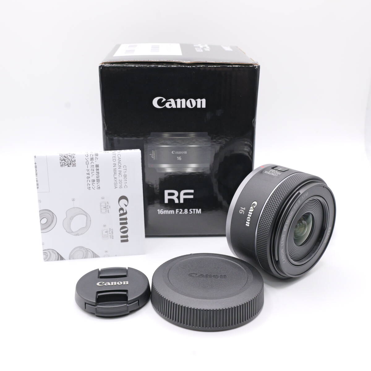 【かめら屋】極上美品 Canon キヤノン RF16mm F2.8 STM 箱付き完美品 動作確認済 #y419