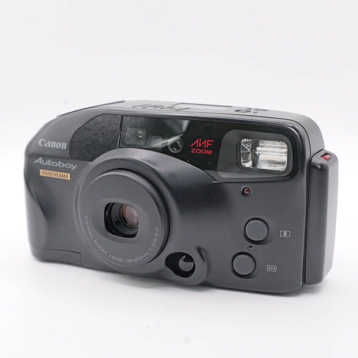 【かめら屋】良品　Canon New Autoboy Panorama キヤノン AiAF Zoom 38-60mm フィルムカメラ 動作確認済 Y029