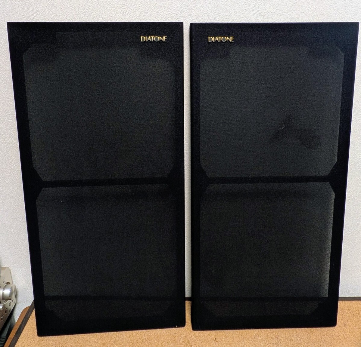 DIATONE DS-2000　穴ホツレ無し　サランネット2枚　ペア