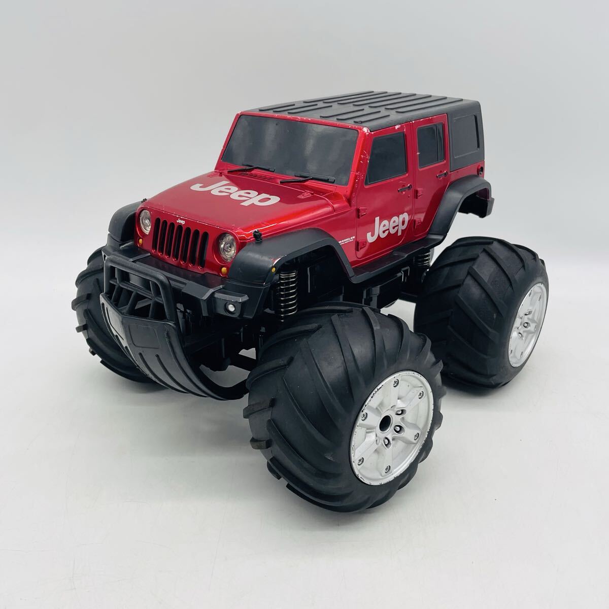 清掃済 動作未確認 現状品 コントローラー欠品 CCP シーシーピー Jeep ジープ ラングラー ラジコン メタリックレッド 水陸両用 玩具 RTM027
