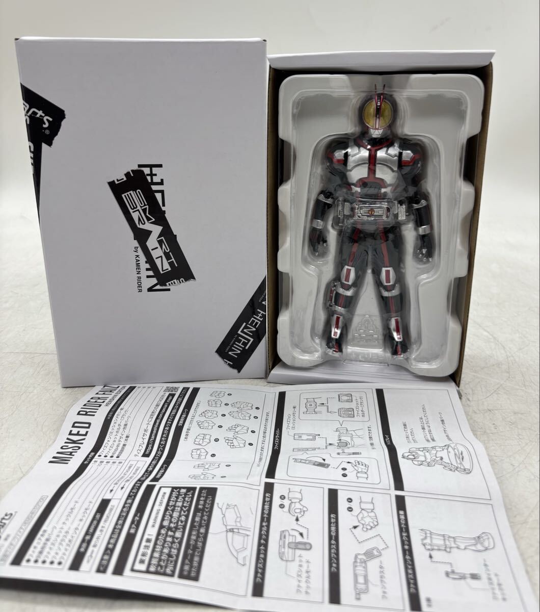 【保管品】BANDAI SPIRITS S.H.Figuarts 真骨彫製法 仮面ライダーファイズ HENSHIN EDITION 仮面ライダー555 フィギュア 現状品 DM0708M