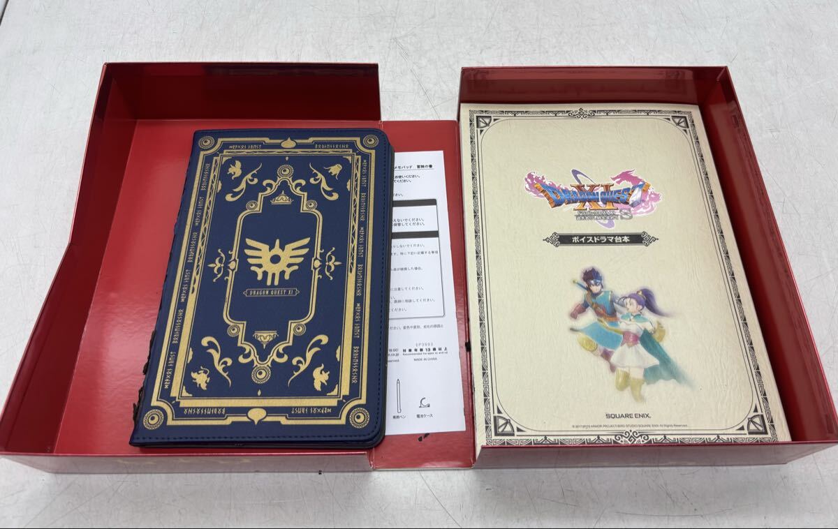 【中古】ドラゴンクエストXI 過ぎ去りし時を求めて ボイスドラマ台本 スクウェア エニックス 電子メモパッド 現状品 ジャンク DM0727M
