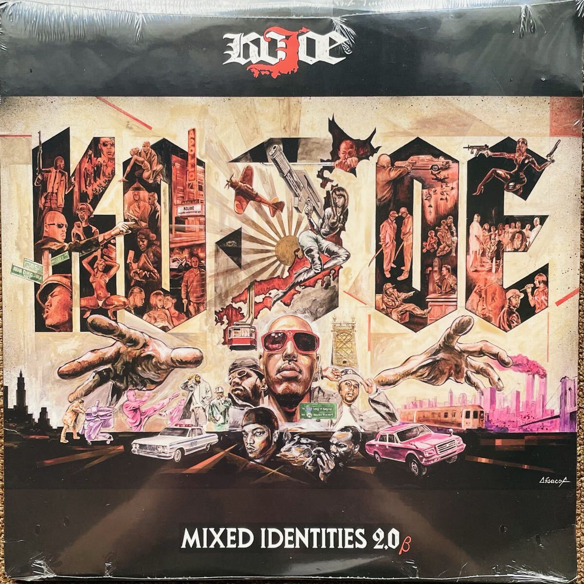 【新品未開封 日本語ラップ2LP】KOJOE / Mixed Identities 2.0 β (On Records KOJOE-LP)(Amma Whatt、Lyriciss、Styles P、Raekwon)