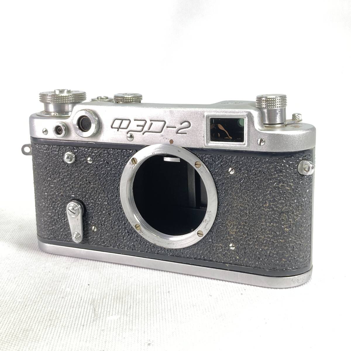 FED-2 フェド フィルム レンジファインダー カメラ 【ジャンク品】 26G ヱ2