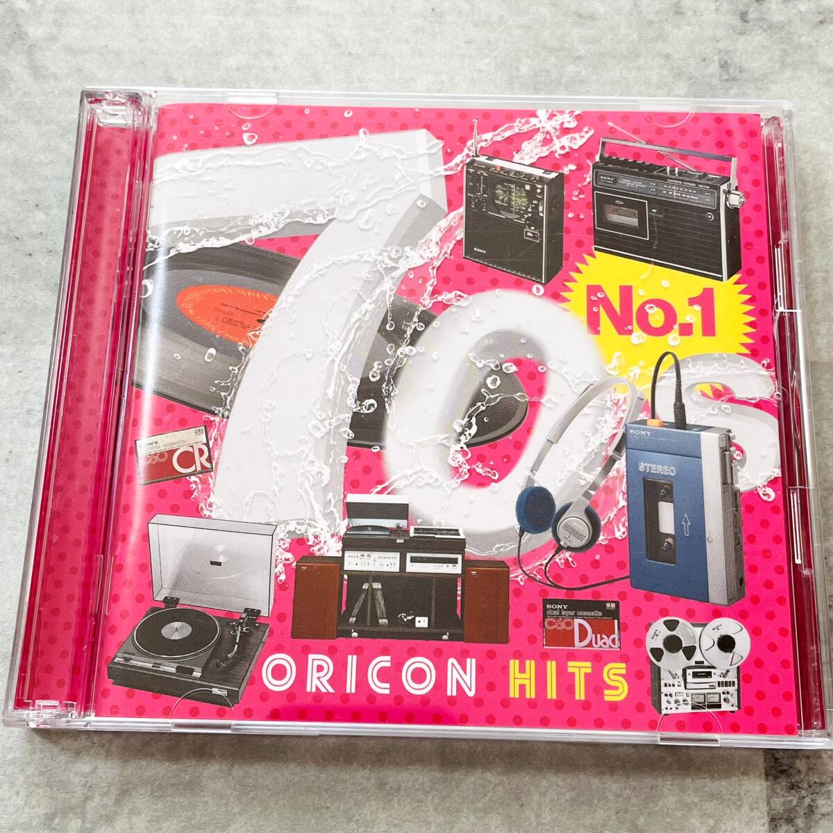 HA739 / No.1 70’s ORICON HITS CD 2枚組 オリコン・ヒッツ 洋楽オムニバス 70年代ヒット曲 廃盤