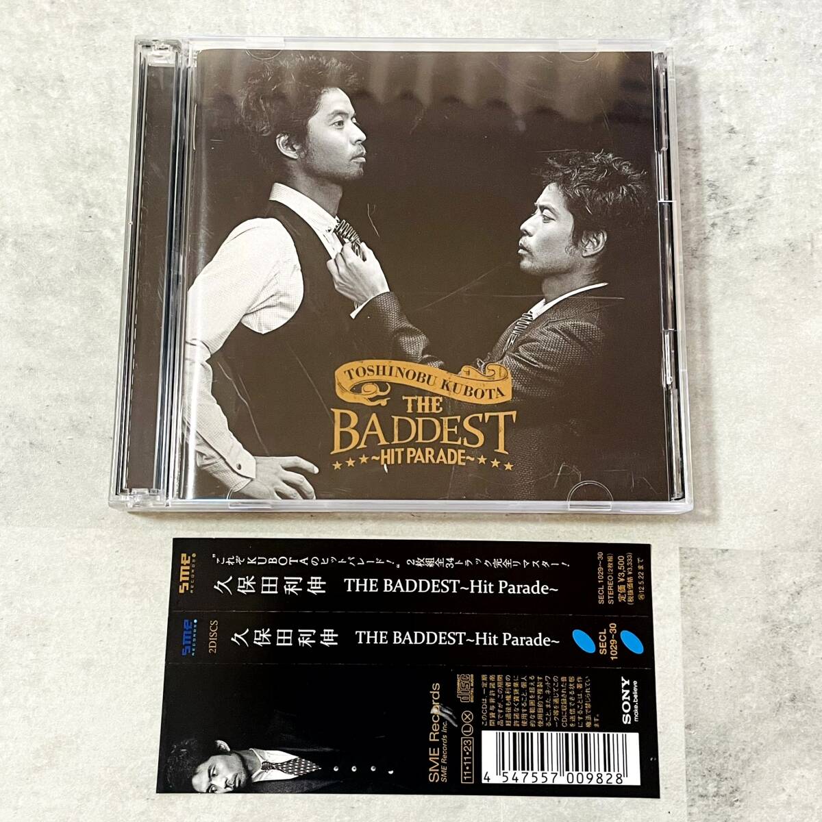 HA921 / 帯付 2CD 久保田利伸 THE BADDEST Hit Parade LA・LA・LA LOVE SONG ベスト