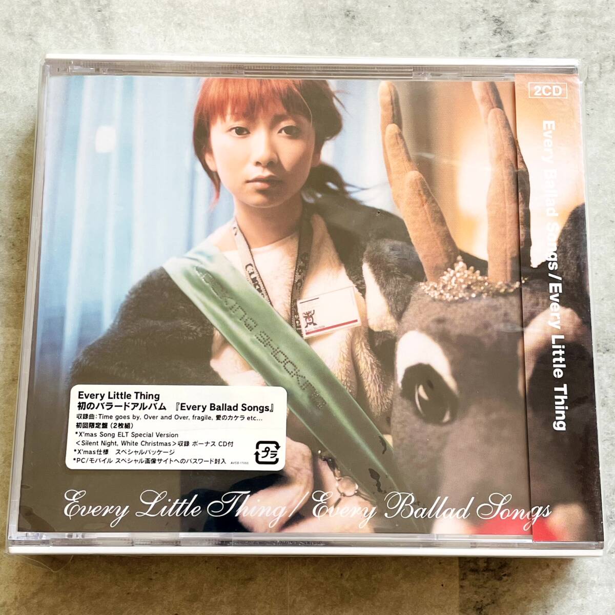 HA937 / 【未開封】　初回限定盤 2CD Every Little Thing Every Ballad Songs fragile Time goes by ELT 持田香織