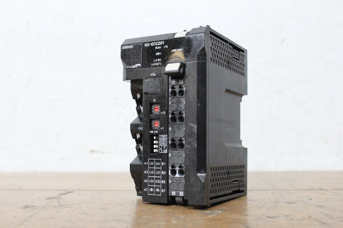 ☆【1H0629-12】 OMRON オムロン 電源ユニット NX-ECC201 シーケンサー 動作保証