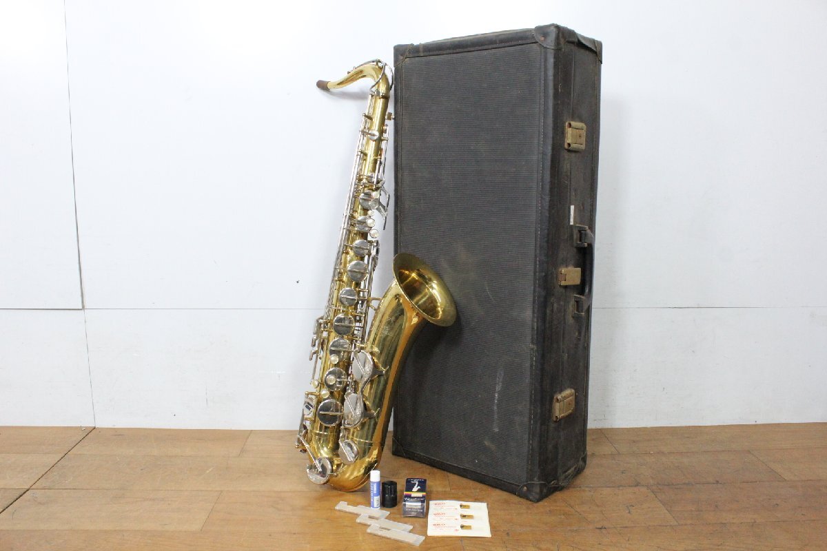 ☆【2Y】 AMATI KRASLICE アマティクラスリツェ テナーサックス ATS21 専用ケース付属 ヴィンテージ 木管楽器 クラシックモデル ジャンク