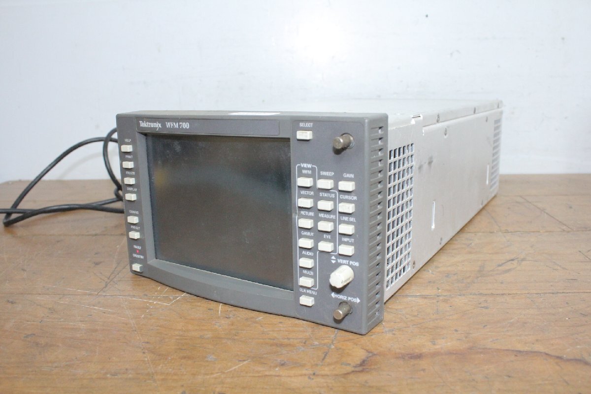 ☆【2H0630-18】 Tektronix テクトロニクス 波形モニター WFM700 100V ジャンク
