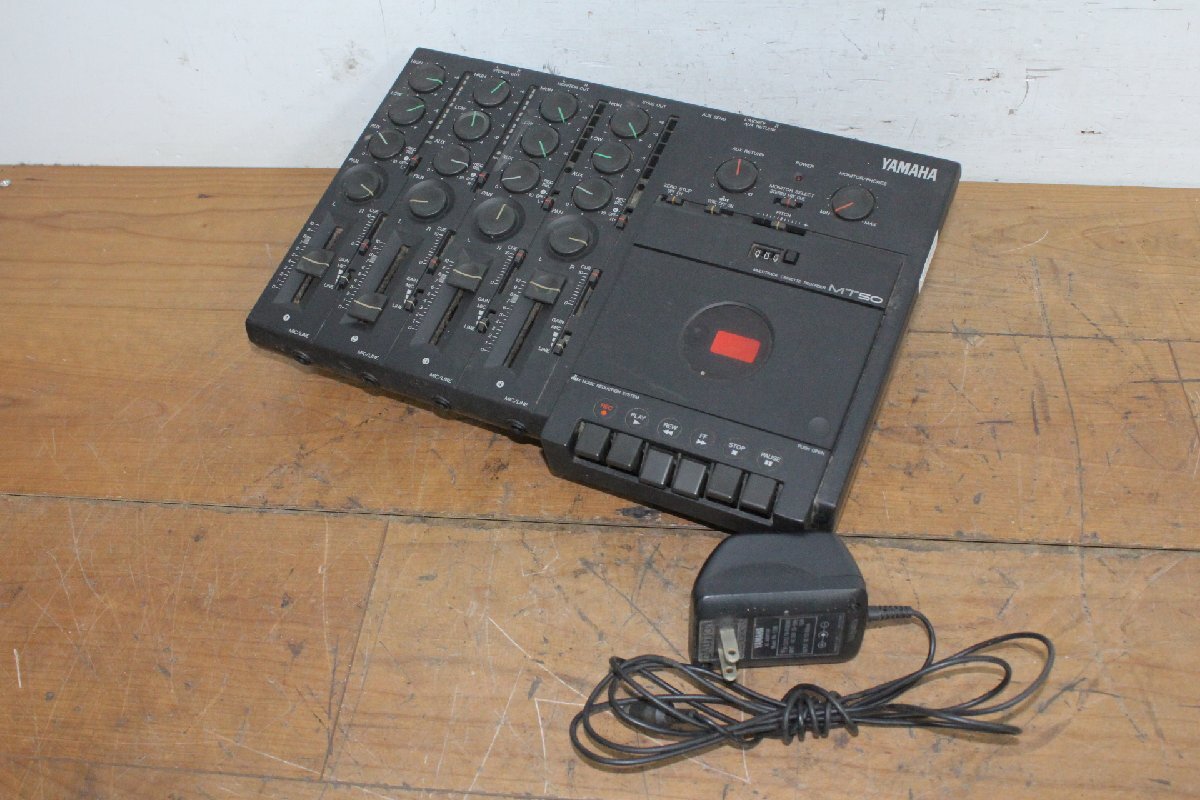☆【1H0702-5】 YAMAHA ヤマハ マルチトラックカセットレコーダー MT50 12V ジャンク