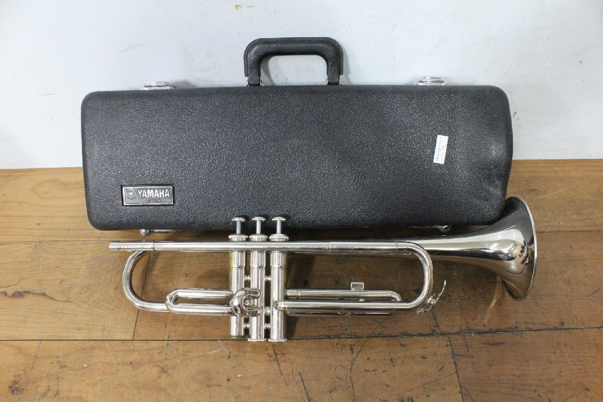 ☆【2H0702-13@】 YAMAHA ヤマハ トランペット YTR1310 ④ 専用ケース付属 金管楽器 吹奏楽 ジャンク