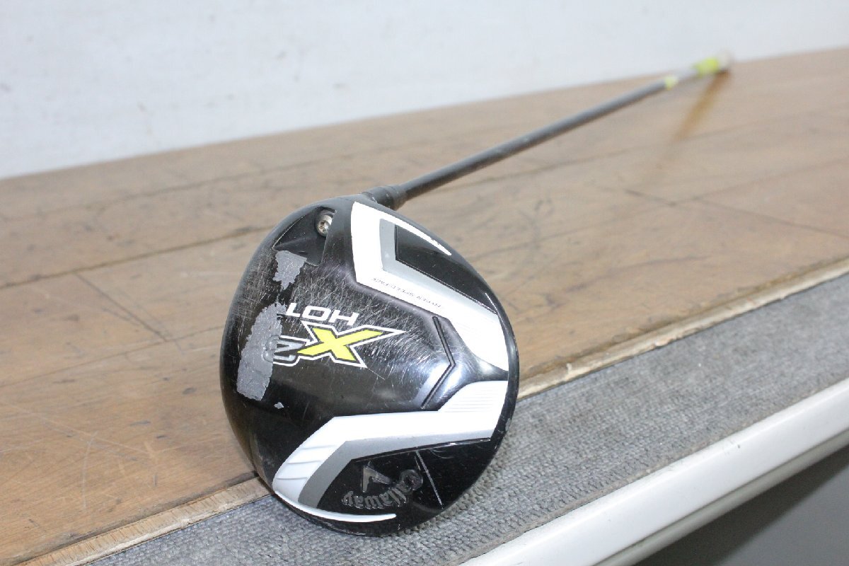 ☆【1T0611-13@】 callaway キャロウェイ ドライバー X2HOT 9度 DR1W 動作保証 再