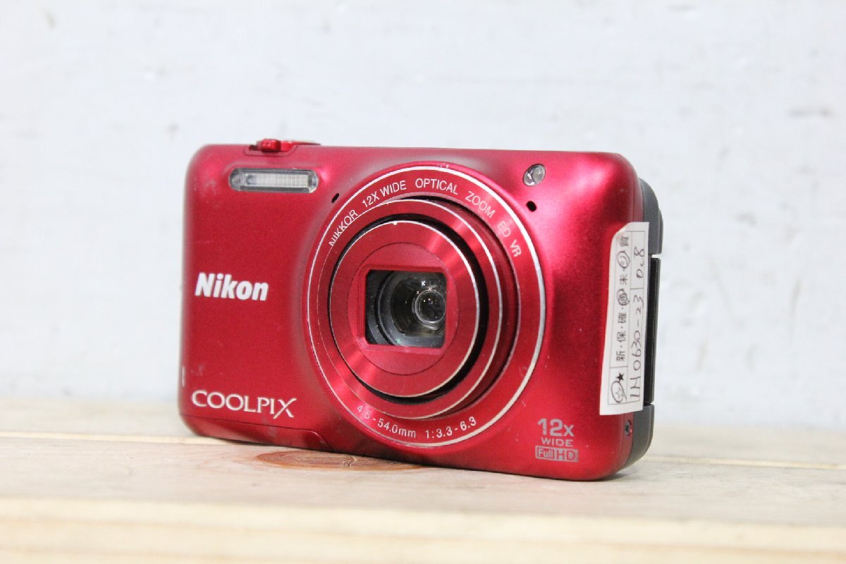 ☆【1H0630-23】 Nikon ニコン コンパクトデジタルカメラ S6600 本体のみ COOLPIX 4.5-54.0mm 1:3.3-6.3 ジャンク