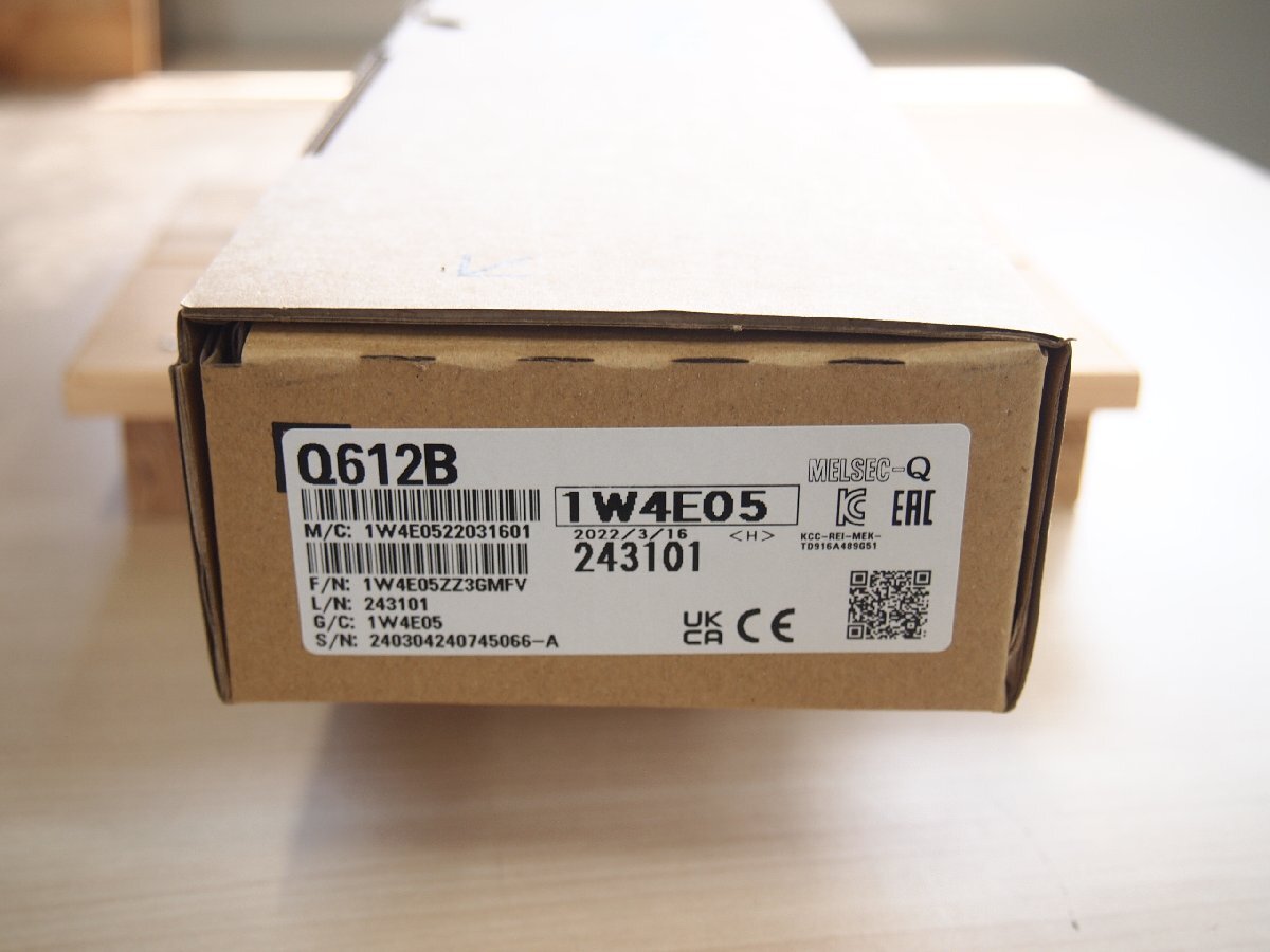 ☆新品未使用 三菱 MITSUBISHI Q612B ベースユニット
