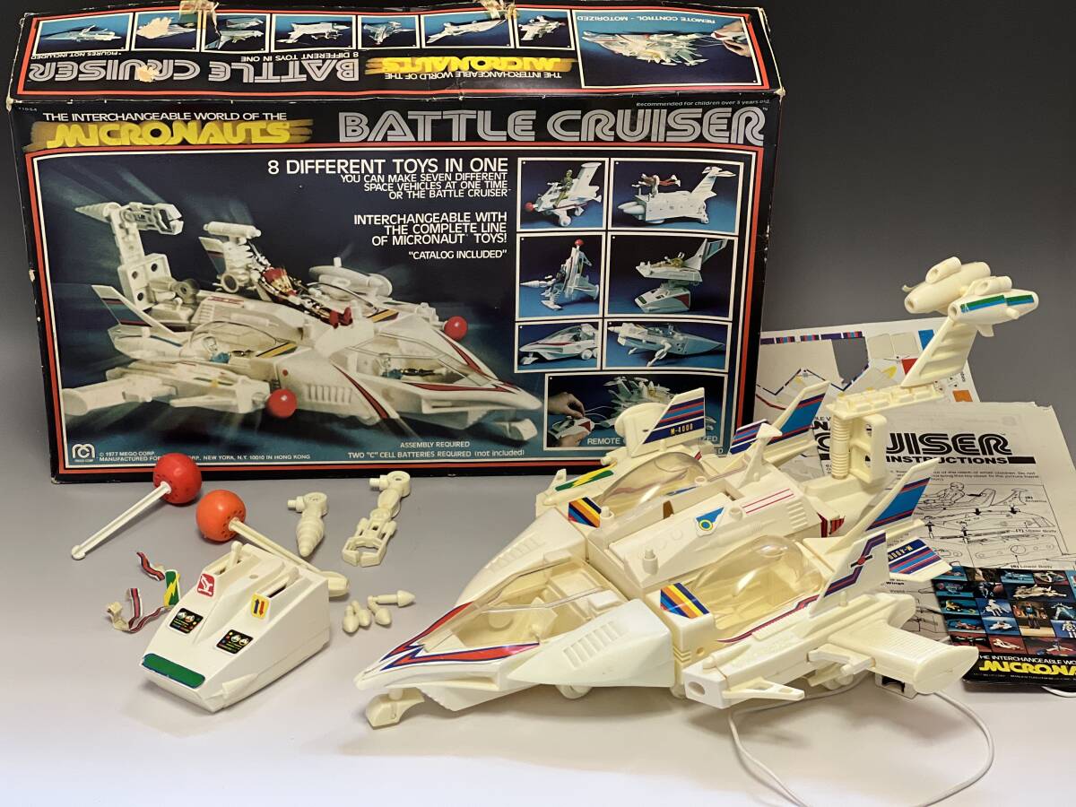 【在庫一点のみ】 マイクロノーツ 海外 ミクロマン 移動基地 BATTLE CRUISER バトルクルーザー MICRONAUTS タカラSFランド TAKARA