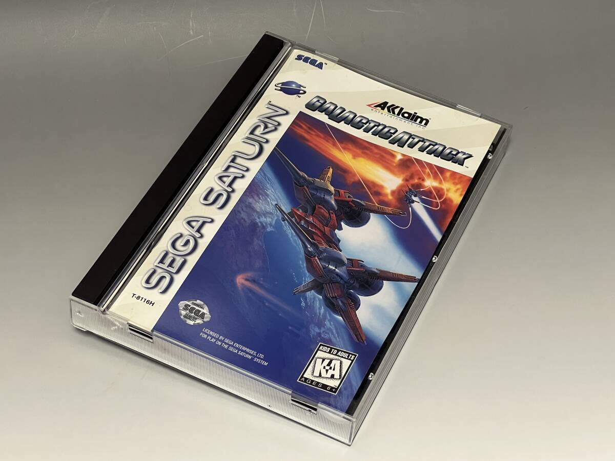 【在庫一点のみ】 レイヤーセクション レイフォース GALACTIC ATTACK 北米 海外版 SEGA セガ SS サターン 動作確認済