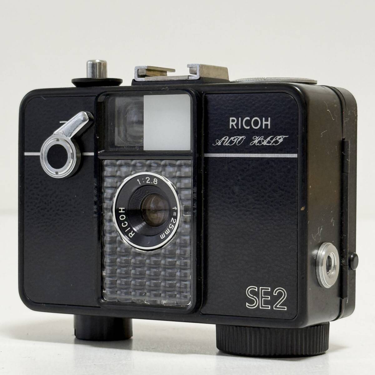 簡易クリーニング済 リコー Ricoh AUTO HALF SE2 ブラック 1:2.8 f=25mm コンパクトカメラ 動作未確認 FT1542