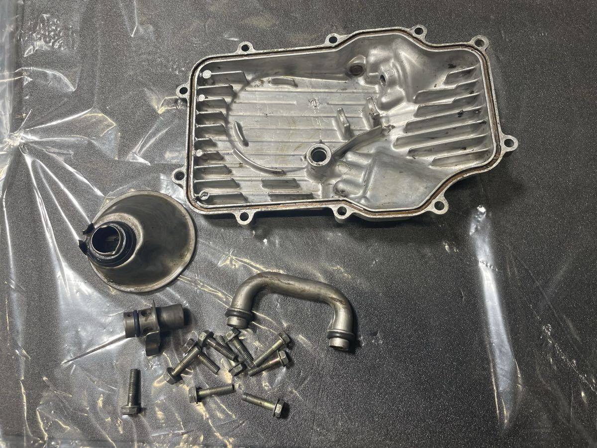 倉庫整理 実動品 CBX400F CBX550F 純正 オイルパン ストレーナー 絶好調 検 NC07 pc04 cbr400f エンジン フレーム 外装 beet R72