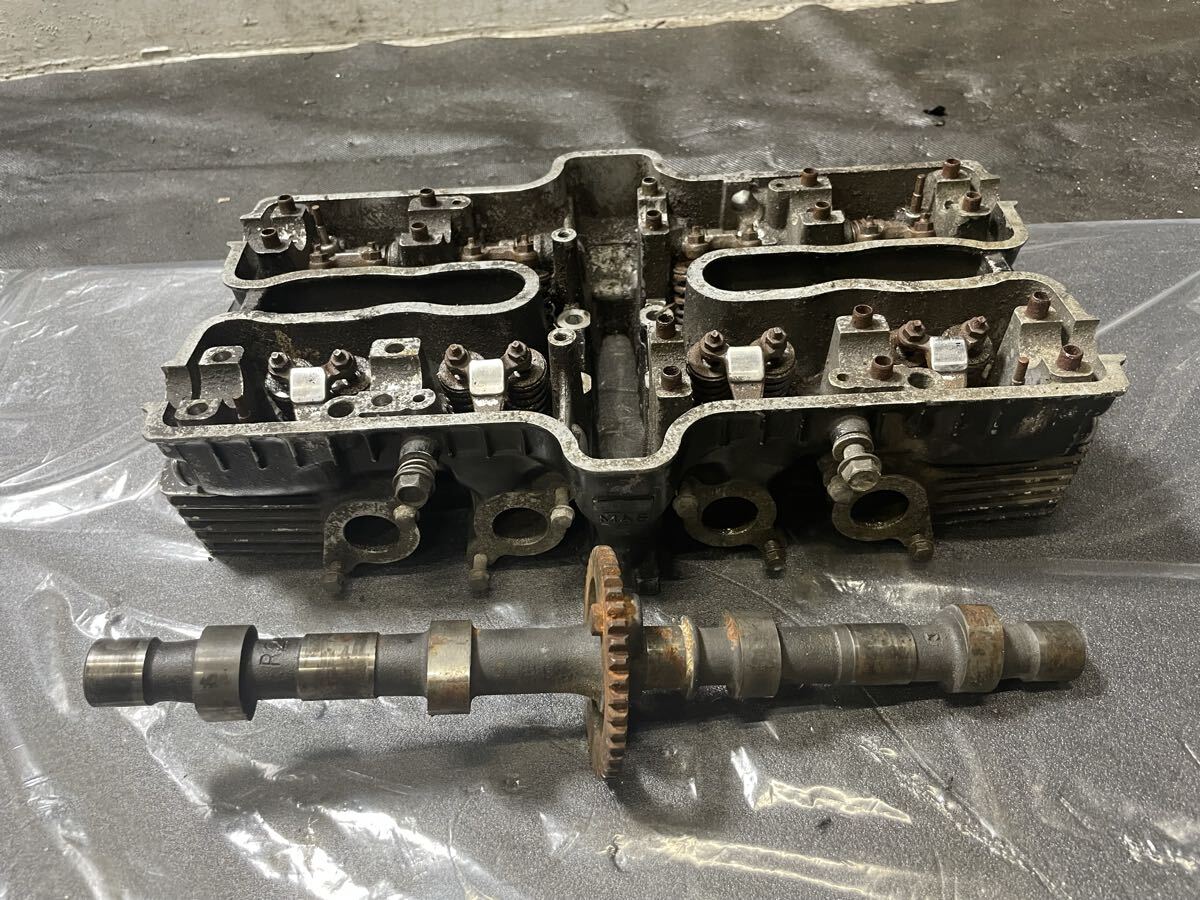 倉庫整理 CBX400F 純正 シリンダーヘッド ヘッド 絶好調 検 NC07 pc04 cbr400f エンジン フレーム 外装 beet cbx550F