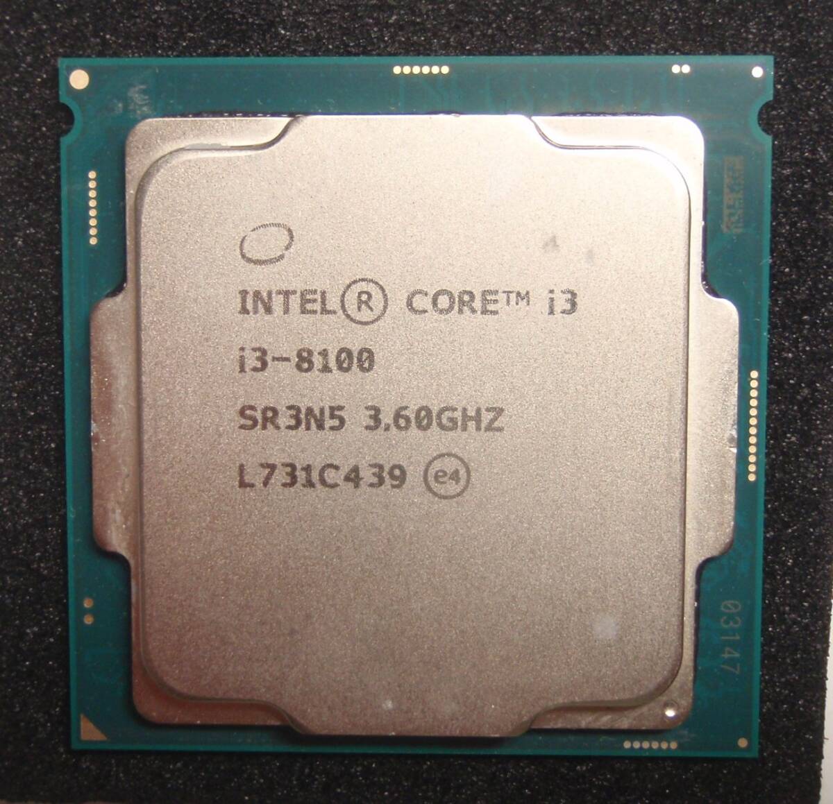 intel Core i3-8100/3.6GHz/LGA1151/SR3N5