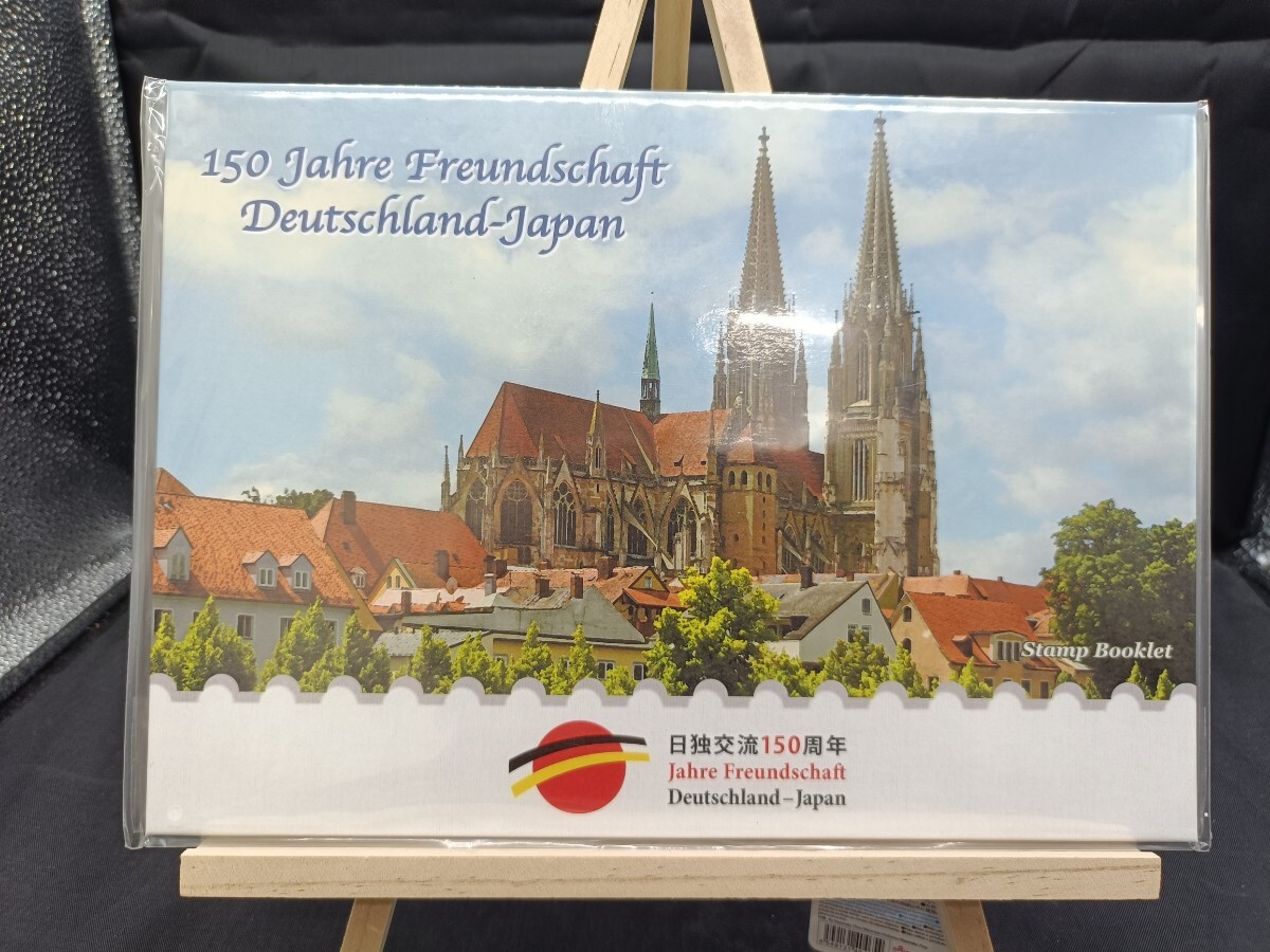 日独交流150周年　記念切手　80円10枚シート　総額800円　コレクション引退品　未使用　美品　普通郵便送料無料