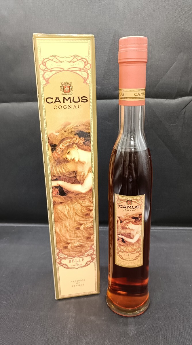 ★未開栓★ CAMUS カミュ BELLE ベル コニャック 350ml 40% ブランデー 洋酒 古酒 箱付き