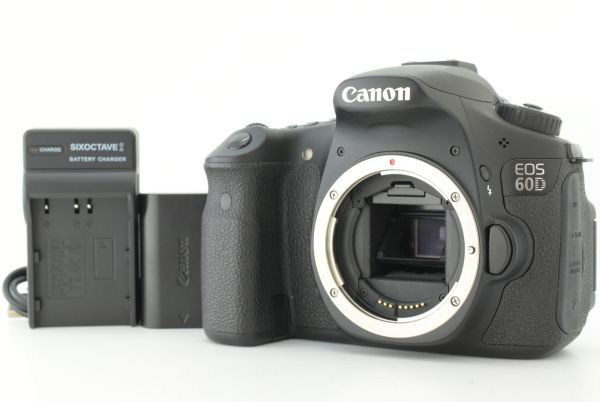 【美品 シャッターカウント 6733回】Canon EOS 60D 18.0 MP Digital SLR Camera キヤノン デジタル一眼レフカメラ ボディ EF-TN-JP2640