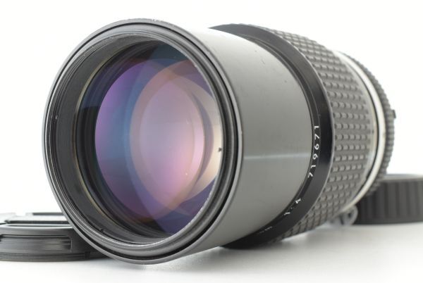 【美品】Nikon Ai Nikkor 200mm f/4 MF Telephoto Prime Lens ニコン ニッコール レンズ EF-TN-JP2674