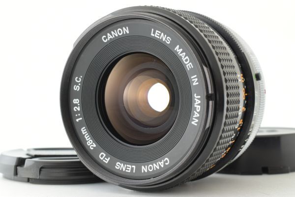 【美品】Canon FD 28mm F2.8 S C Wide Angle Lens For SLR キヤノン レンズ EF-TN-JP2677
