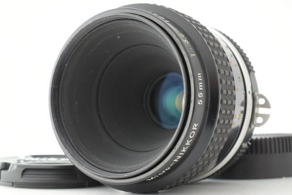 【美品】Nikon Ai Micro Nikkor 55mm f/3.5 MF Macro Lens ニコン マイクロニッコール レンズ EF-TN-JP2637