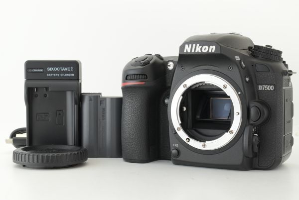【美品 シャッターカウント 10383回】 Nikon D7500 20.9MP Digital SLR ニコン デジタル一眼レフカメラ ボディ EF-TN-JP2734
