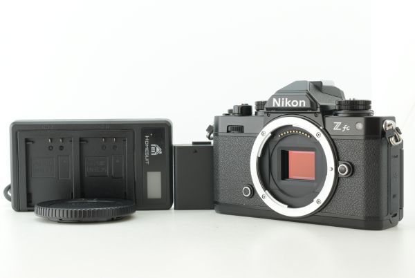 【美品 シャッターカウント 133回】Nikon Zfc Black ニコン ミラーレス一眼 ブラック 黒 本体 EF-TN-JP2747