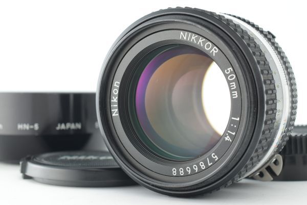 【美品】Nikon Ai-s Ais Nikkor 50mm F1.4 Lens ニコン ニッコール レンズ EF-TN-JP2761