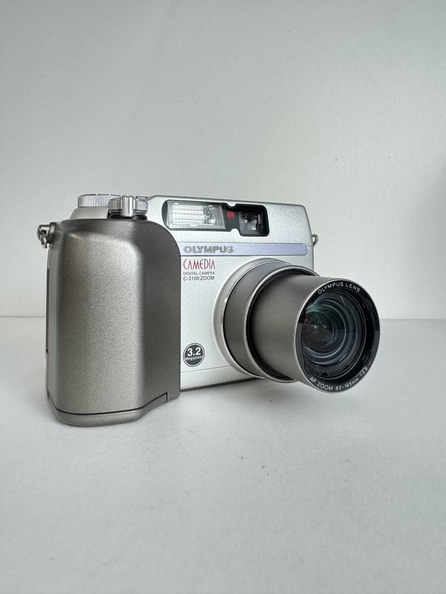 OLYMPUS CAMEDIA C-3100 ZOOM シルバー デジタルカメラ KAJI006 2