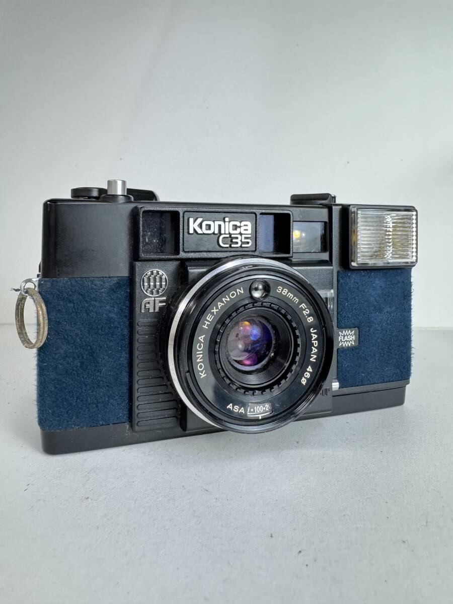 Konica C35 フィルムカメラ コニカ コンパクトカメラ KAJI012