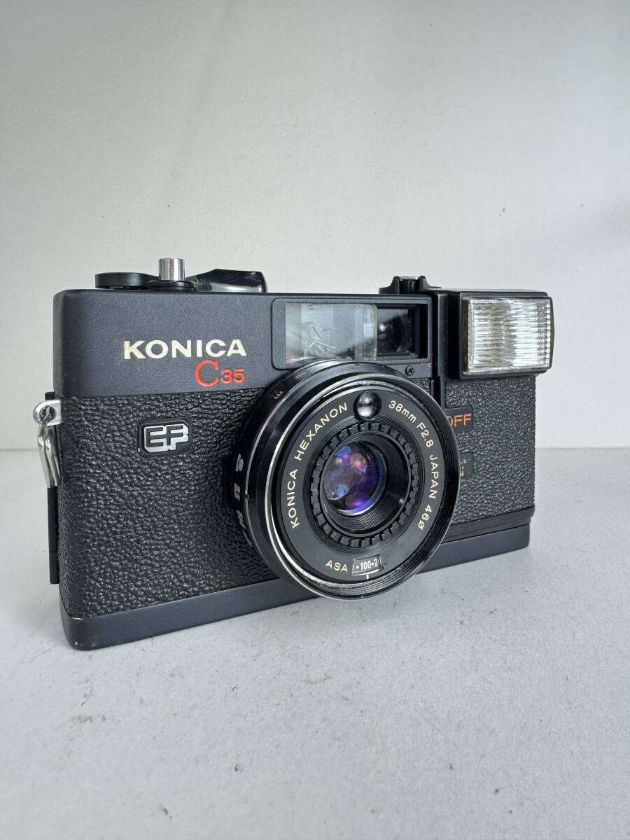 KONICA C35 EF コンパクトフィルムカメラ コニカ KAJI033