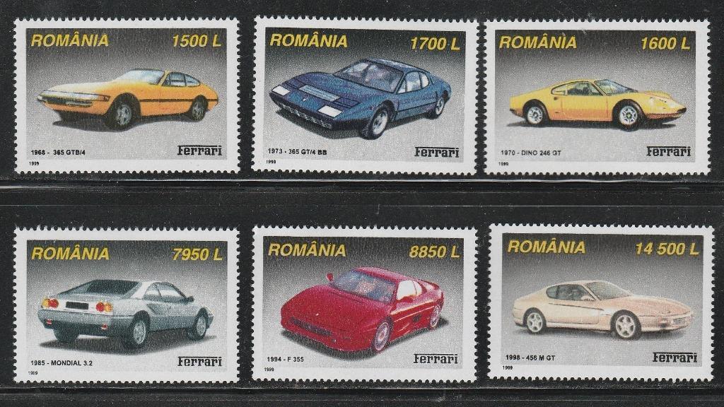 （ルーマニア）1999年スポーツカー6種完、スコット評価6.25ドル