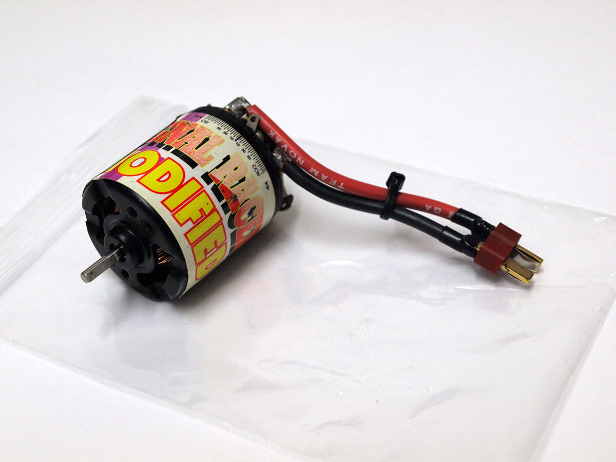 【M2047】SIGNAL RACER MODIFIED モーター 中古品 動作確認済み（RC 希少 当時物 シグナル レーサー トリニティ TRINITY モディファイ）