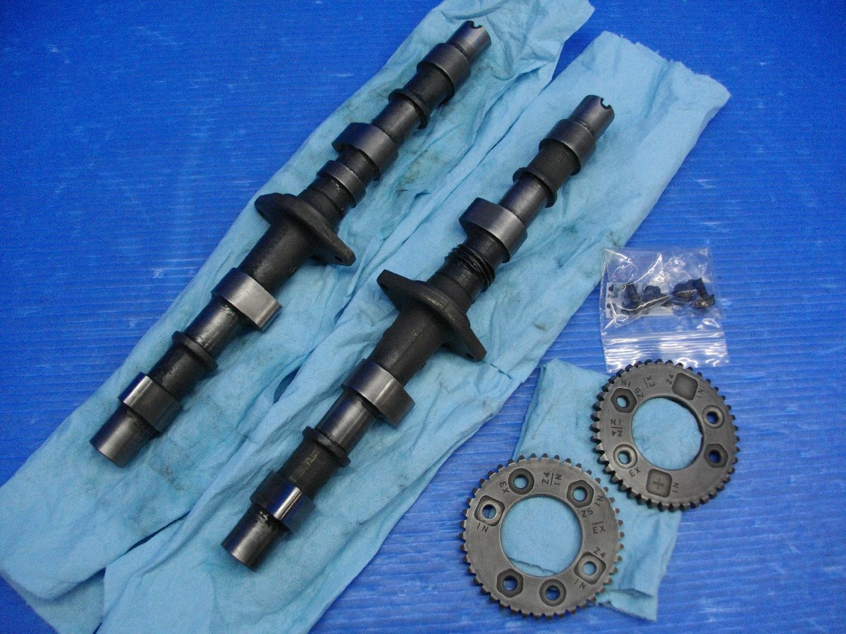 T【130】美品 ヨシムラ ST-1 カムシャフト カワサキ Z400FX Z550FX Z400GP Z550GP 当時物 POP YOSHIMURA