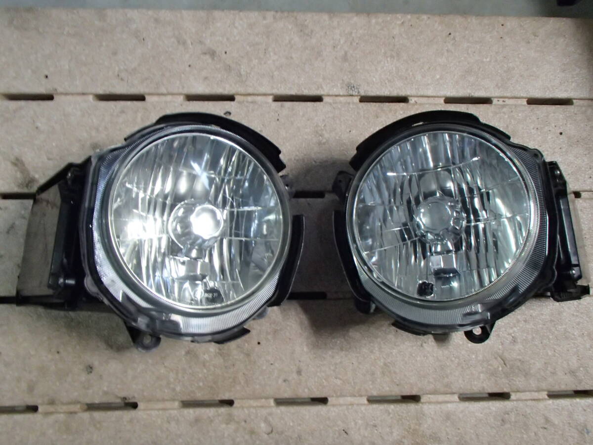 S76 ダイハツ ミラジーノ 純正 HID ヘッドライト 左右 ギボシ加工有 バラスト バーナー L700 L710 HCR-76 KOITO 100-51705 Hi/Lo miragino
